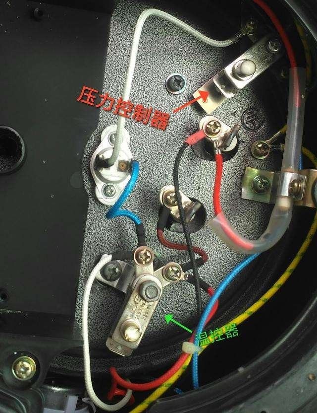 电炖锅内部接线实物图图片