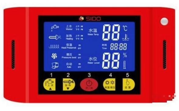 太陽能智能熱水器控制器如何操作？